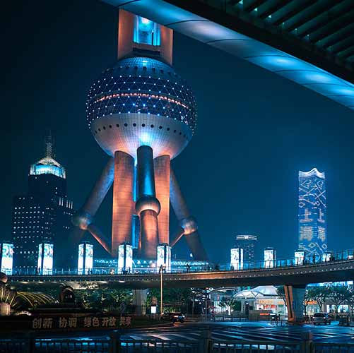 The Oriental Pearl TV Tower